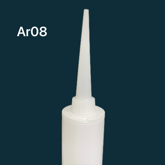 270 ml leere HDPE -Glaskleberverpackung Plastikpatrone für Silikondichtmittel für den Bau