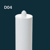 300 ml leere HDPE -Plastikpatrone für Silikondichtungsverpackungen für Fenster- und Tür -Abdichten