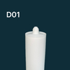 300 ml leere HDPE -Kleberverpackung Plastikpatrone für Silikondichtungsmittel für die Industrie