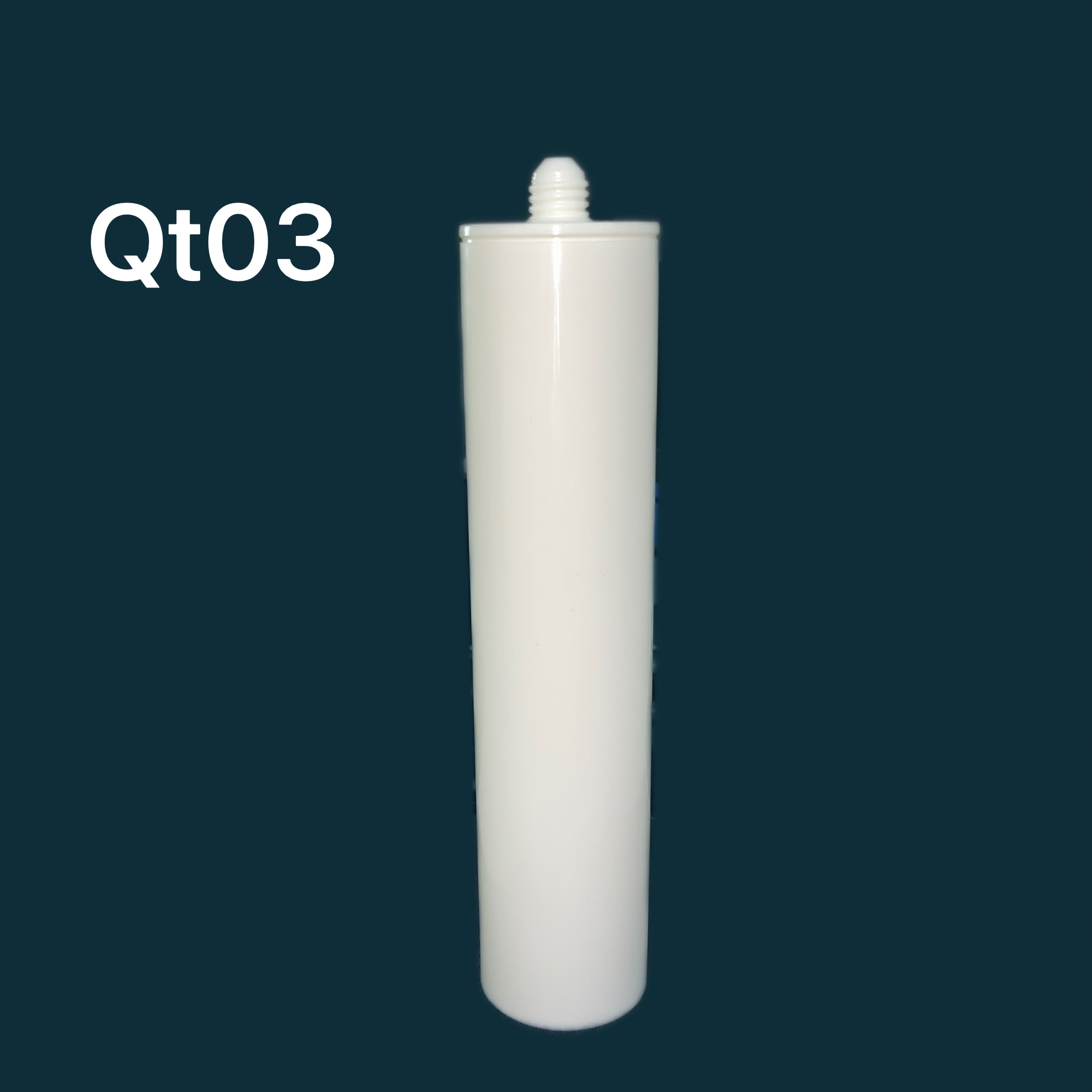 10.5 Unzen HDPE -Glaskleberverpackung Plastikpatrone für Silikondichtmittel für den Bau