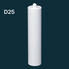 10 Unzen HDPE -Glaskleber -Plastikpatrone für Silikondichtungsverpackungen für die Bauindustrie