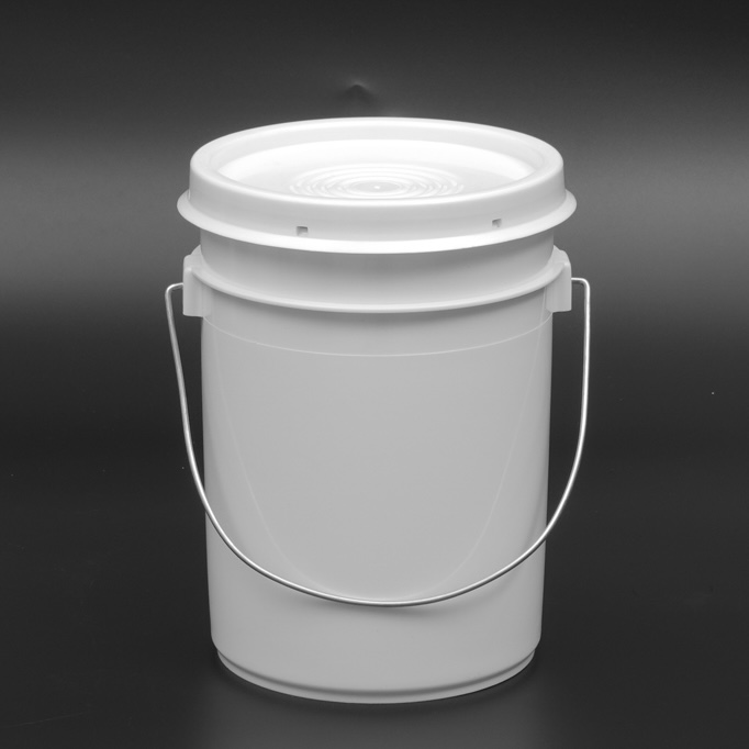 2L Industriegebrauch Kleberverpackung Plastikeimer mit Deckel und Griff für Silikondichtmittel für den Bau