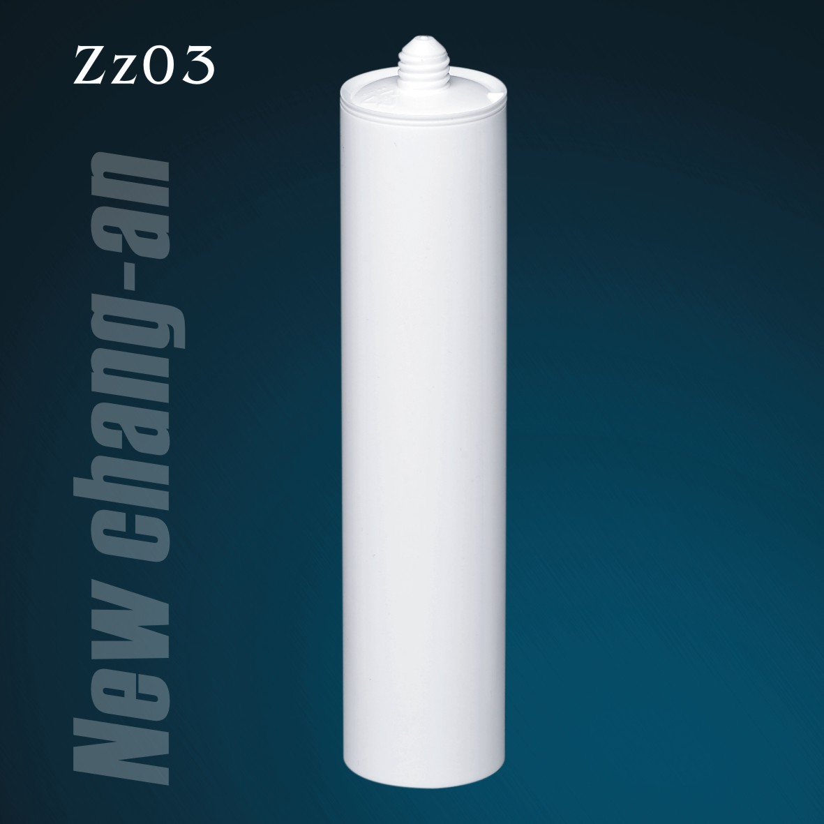 250 ml leere HDPE -Plastikpatrone für Silikondichtmittel