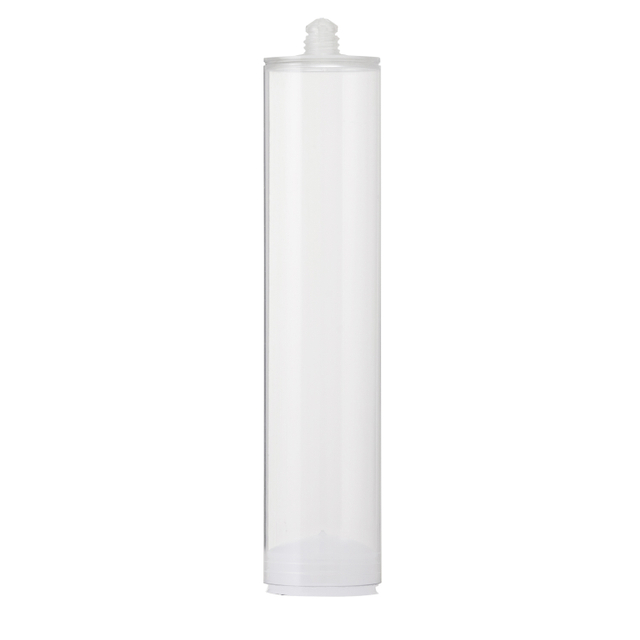 300 ml transparente PET-Einkomponenten-Dichtmittelkassette für Silikondichtmittel für den Bau