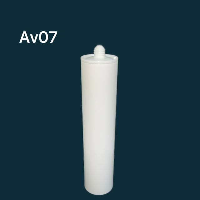 290 ml leerer HDPE -Glaskleber -Plastikpatrone für die Verpackung von Silikondichtmittel für den Bau