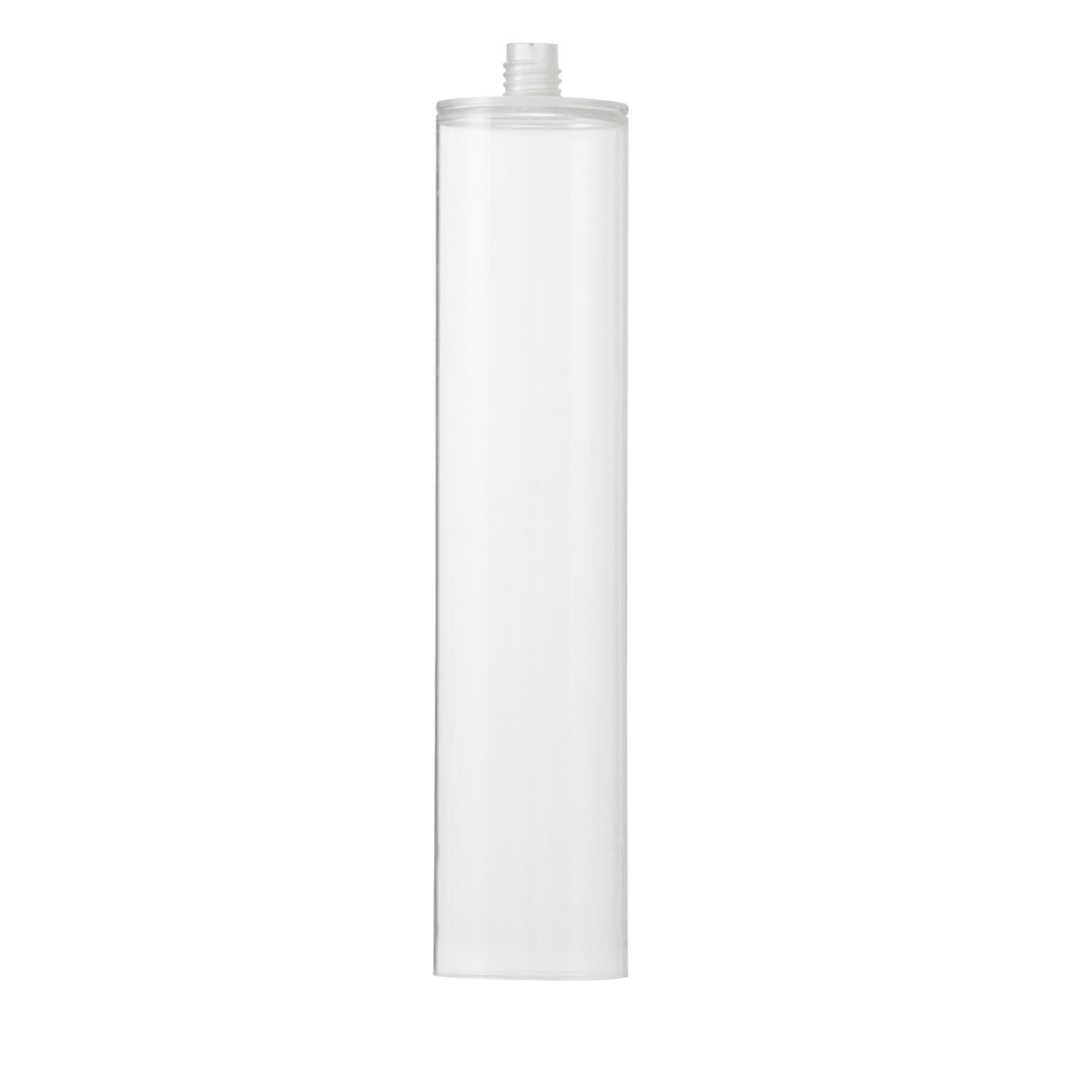 Branchenqualität 300 ml transparente Pet-Kleberverpackung Plastikpatrone für Silikondichtmittel für den Bau