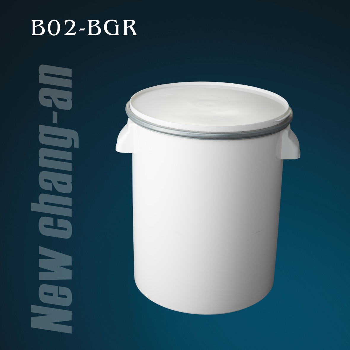 Lebensmittelqualität 20L 5Gallon Plastikeimer mit Deckel und Griff für Silikondichtmittel