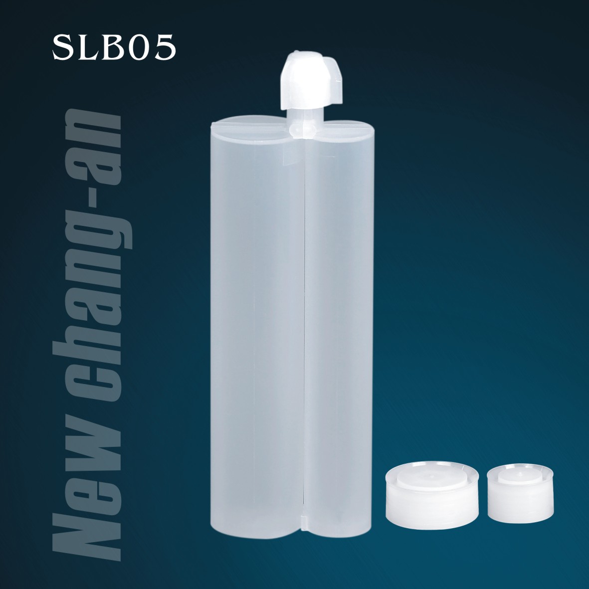 320 ml: 160 ml Zweikomponenten-Doppelkartusche für Pack a+ B Klebstoff SLB05