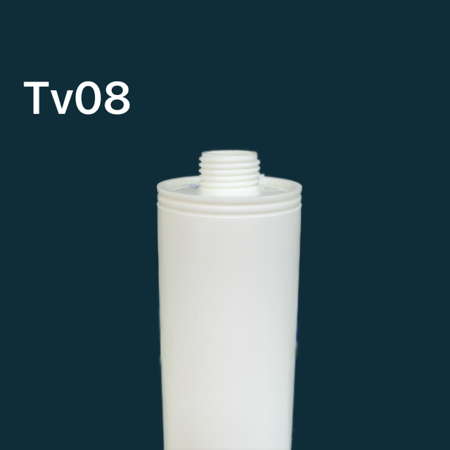 Leere HDPE -Glaskleberverpackung Plastikpatrone für Silikondichtungsmittel für den Bau
