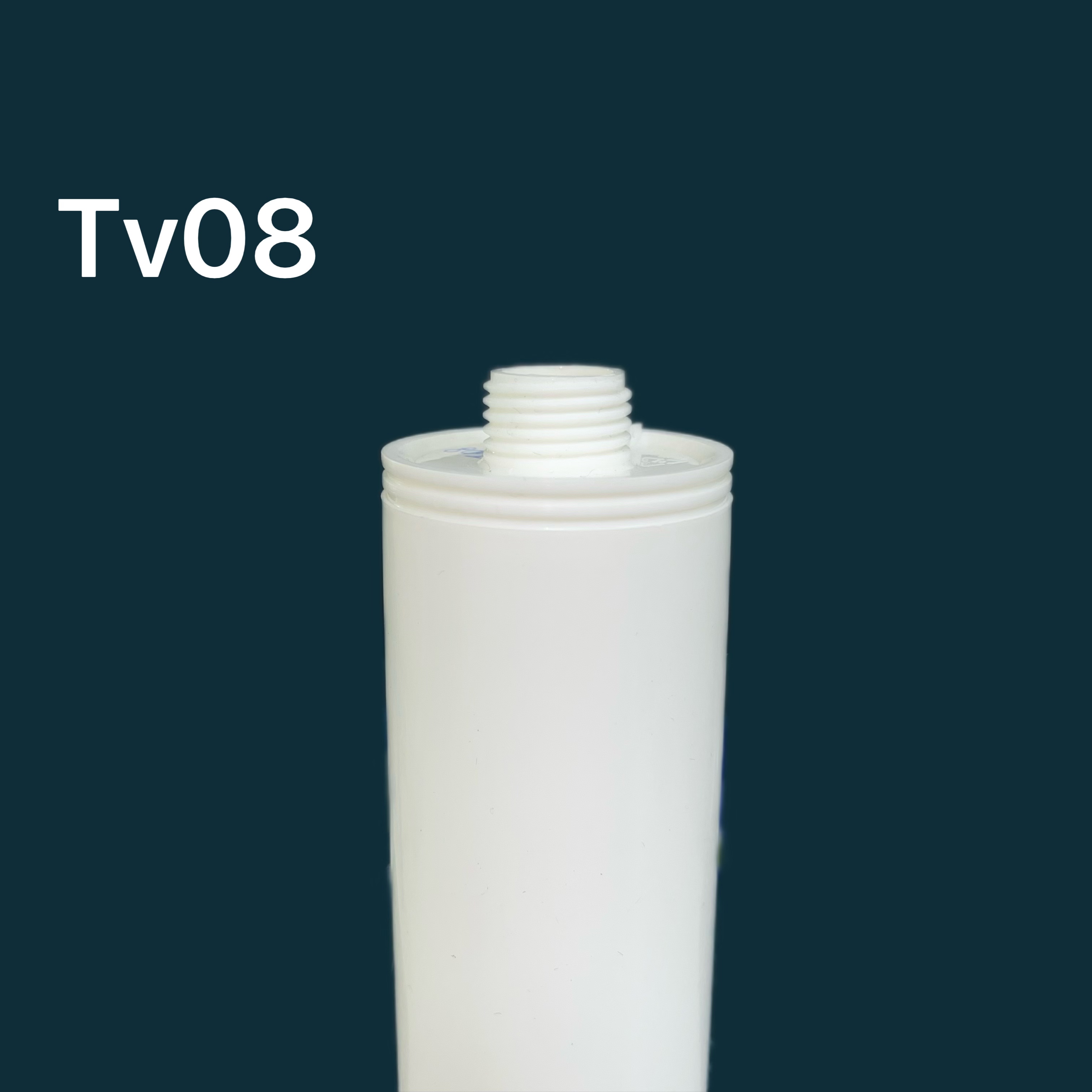 Leere HDPE -Glaskleberverpackung Plastikpatrone für Silikondichtungsmittel für den Bau
