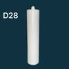 300 ml weiße leere HDPE -Plastikpatrone für Silikondichtungsverpackung