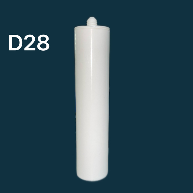 300 ml weiße leere HDPE -Plastikpatrone für Silikondichtungsverpackung