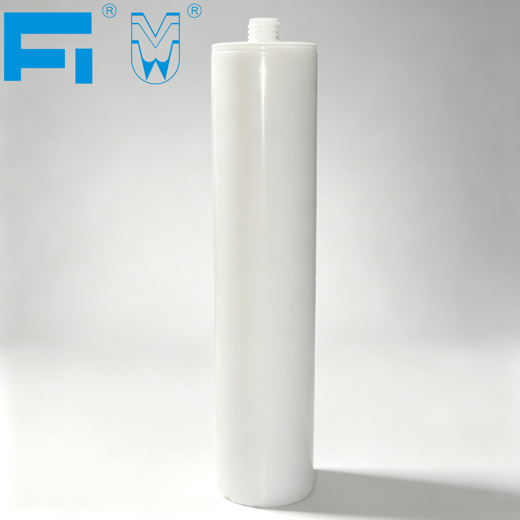 Mehrfach verwendbare 300-ml-HDPE-Glasklebstoffverpackungs-Kunststoffkartusche zum Abdichten von Silikondichtmitteln für die Industrie